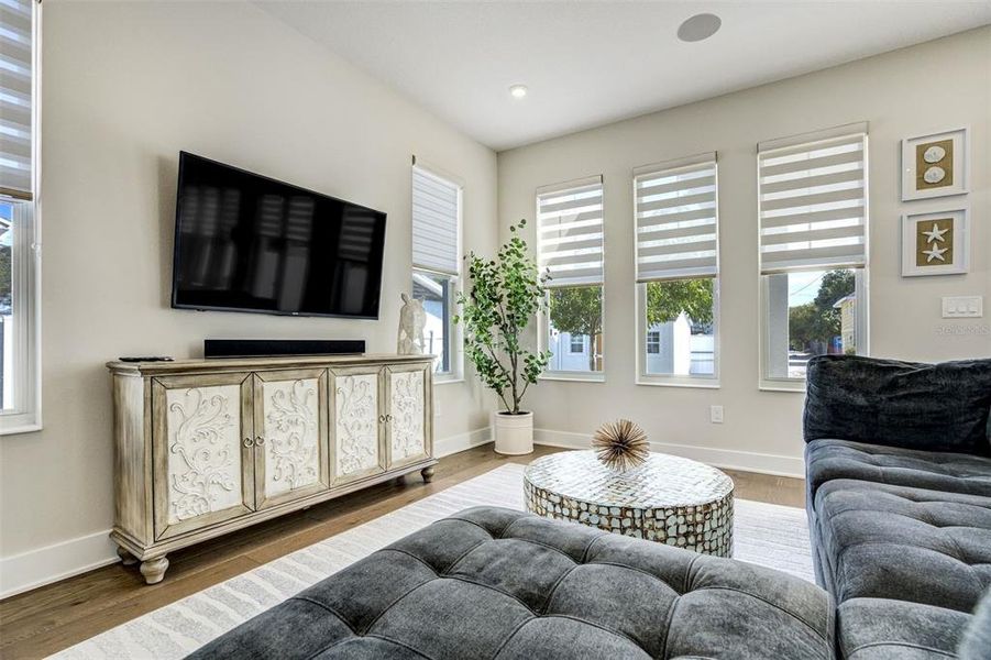 Furnished interior view inside a new home in , St. Petersburg (Image 14).