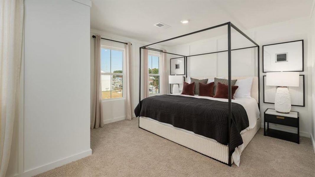 Furnished interior view inside a new home in Mableton Station, Mableton (Image 29).