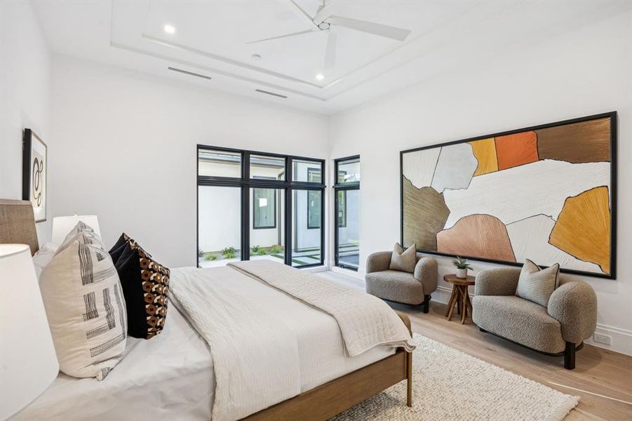 Furnished interior view inside a new home in , Southlake (Image 8). Furnished interior view inside a new home in , Southlake (Image 8).