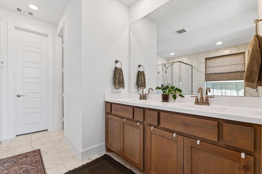 Furnished interior view inside a new home in Pecan Square, Northlake (Image 29).