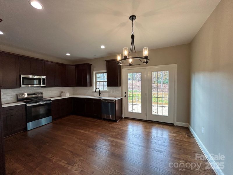 Spacious, unfurnished interior of a new home in , Newton (Image 22).