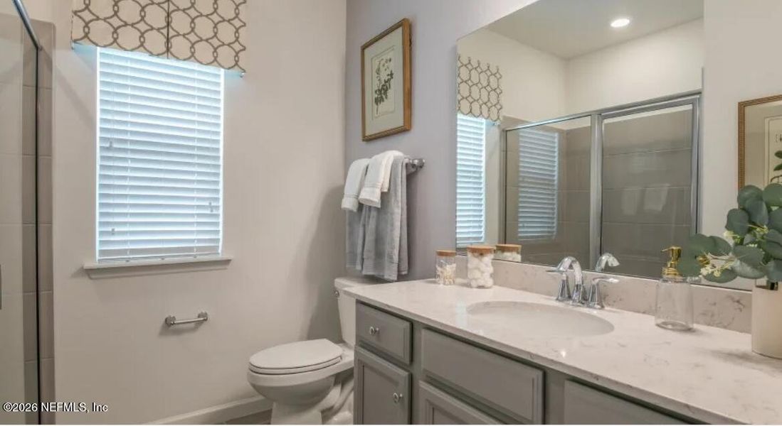 Furnished interior view inside a new home in , St. Johns (Image 16).