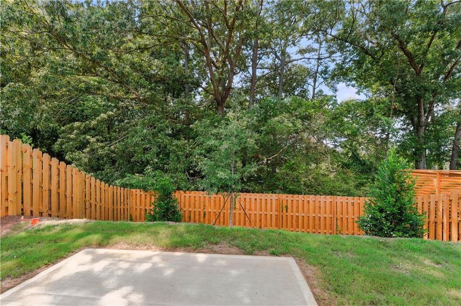 Exterior details and patio area of a home in , Acworth (Image 4).