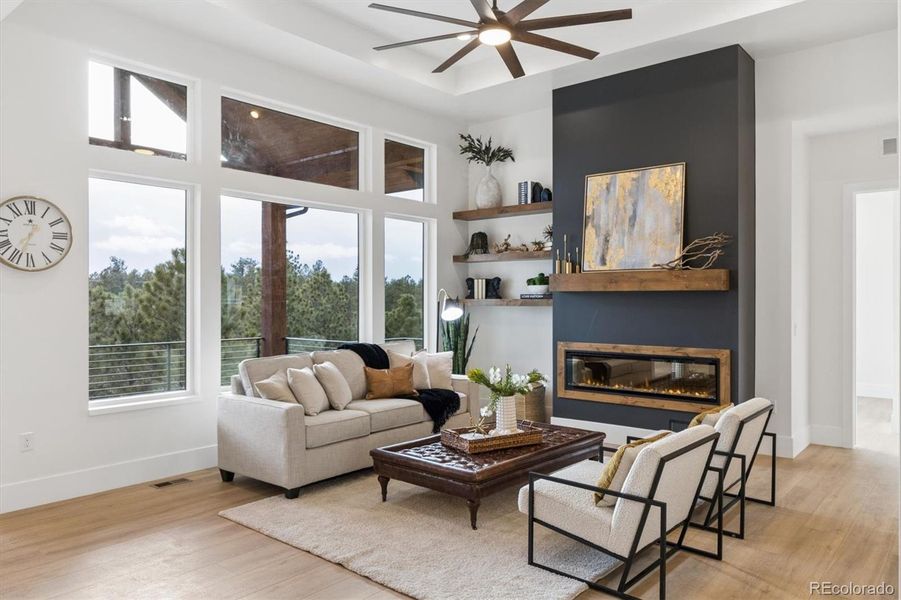Furnished interior view inside a new home in , Franktown (Image 22).
