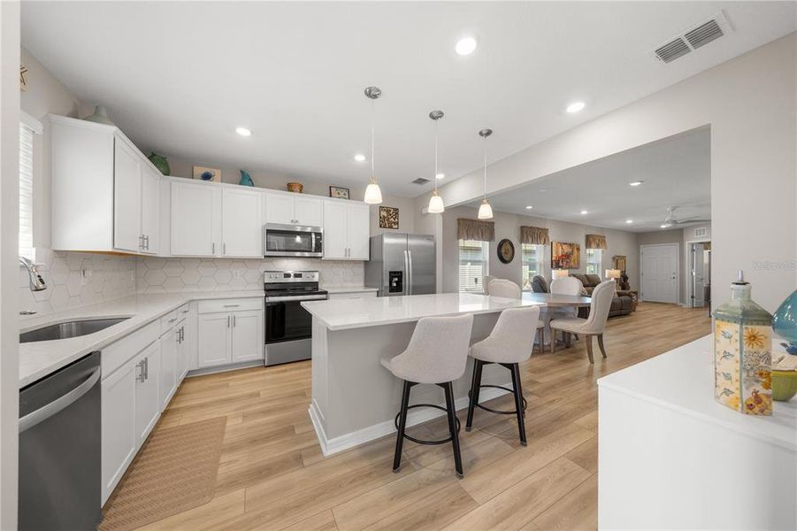 Furnished interior view inside a new home in Del Webb Stone Creek, Ocala (Image 14).