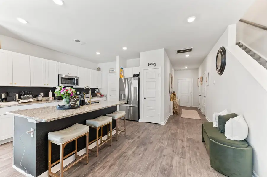 Furnished interior view inside a new home in , Charleston (Image 18).
