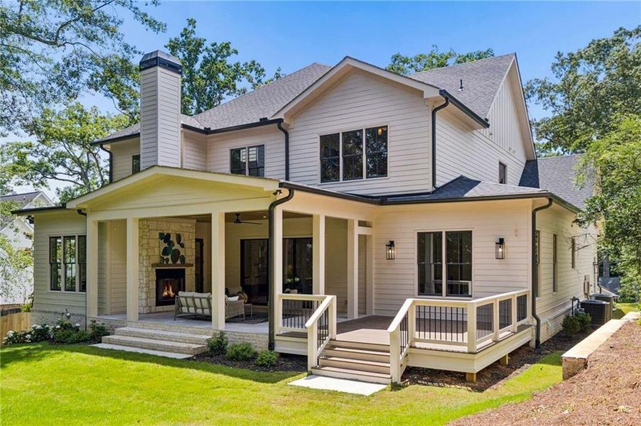 Exterior details and patio area of a home in , Brookhaven (Image 36).
