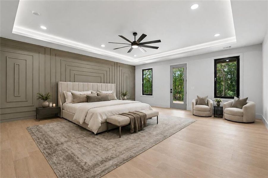 Furnished interior view inside a new home in , Buford (Image 15). Furnished interior view inside a new home in , Buford (Image 15).