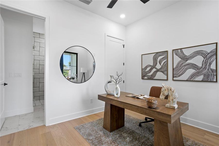 Furnished interior view inside a new home in , Tampa (Image 6).