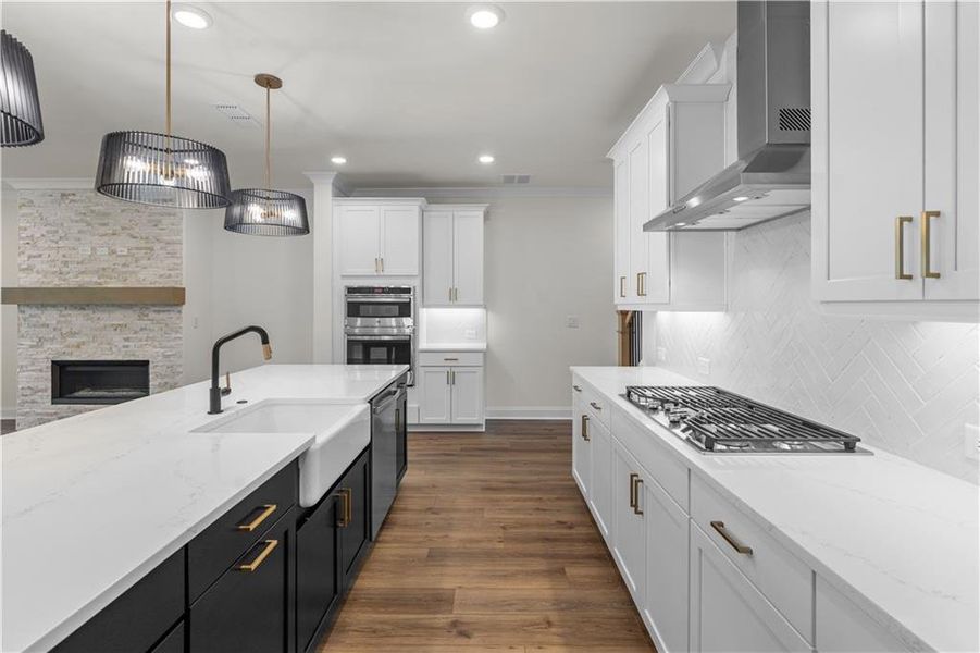 Furnished interior view inside a new home in , Peachtree Corners (Image 13).