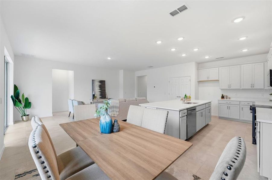 Furnished interior view inside a new home in Trinity Place, St. Cloud (Image 14).