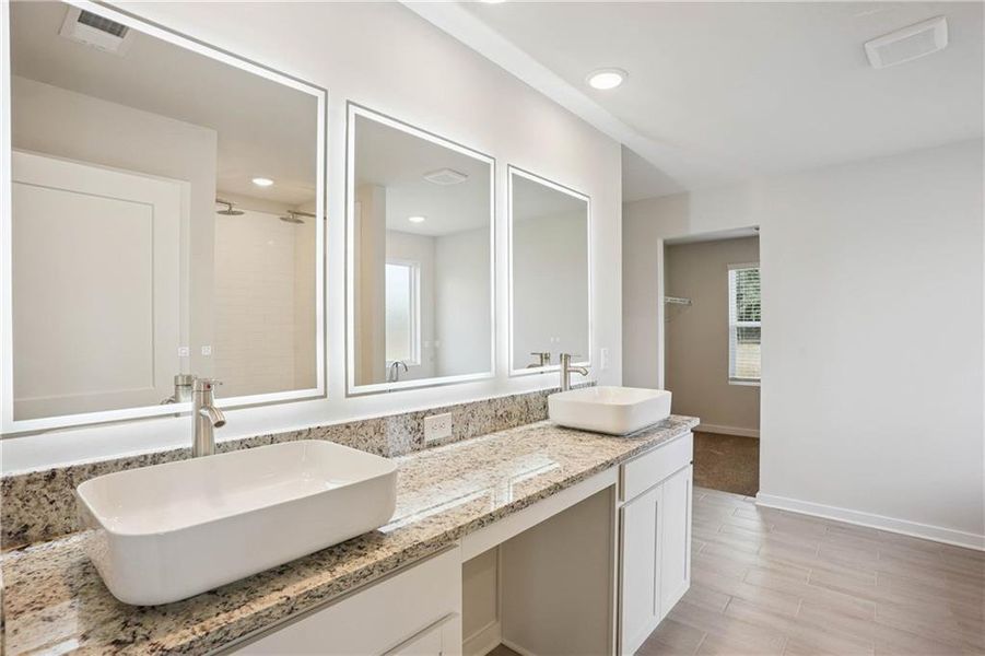 Furnished interior view inside a new home in Conner Springs, Social Circle (Image 6).