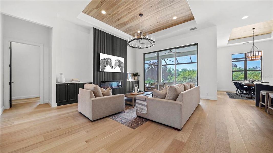 Furnished interior view inside a new home in , Port Charlotte (Image 49).