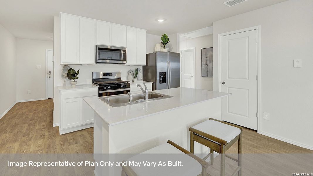 Furnished interior view inside a new home in Lantana, Lockhart (Image 14).