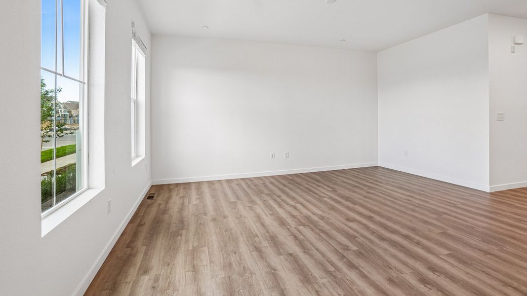 Furnished interior view inside a new home in Westerly - Townhomes, Erie (Image 9).