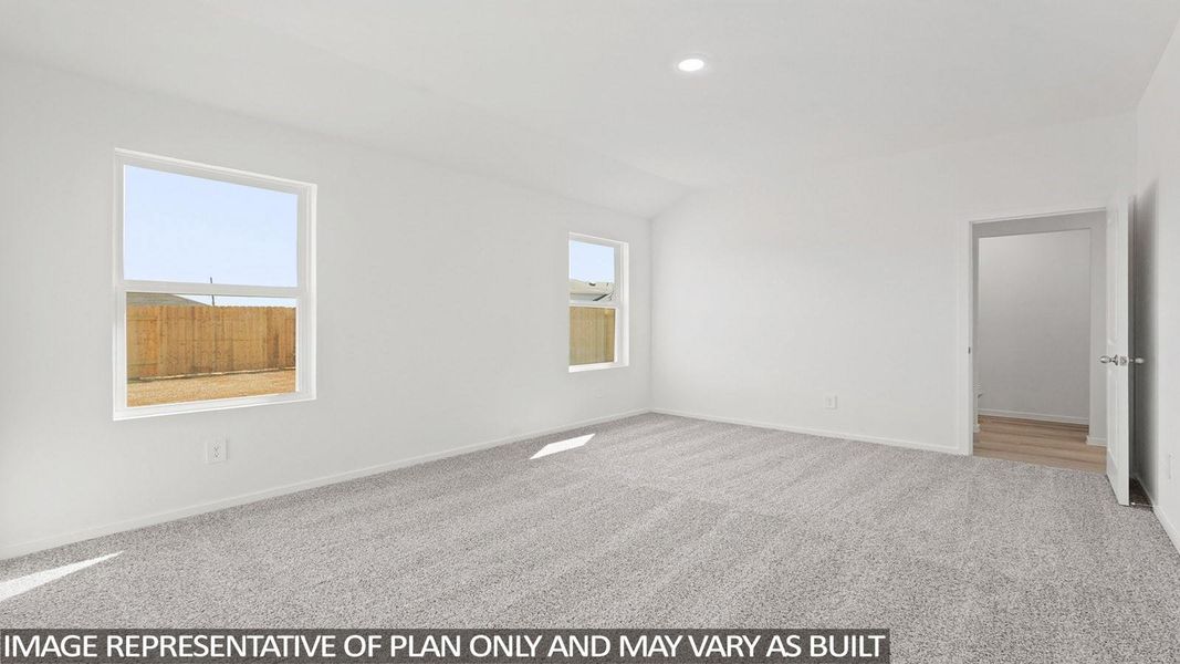 Spacious, unfurnished interior of a new home in Grand Pines, Magnolia (Image 11). Spacious, unfurnished interior of a new home in Grand Pines, Magnolia (Image 11).