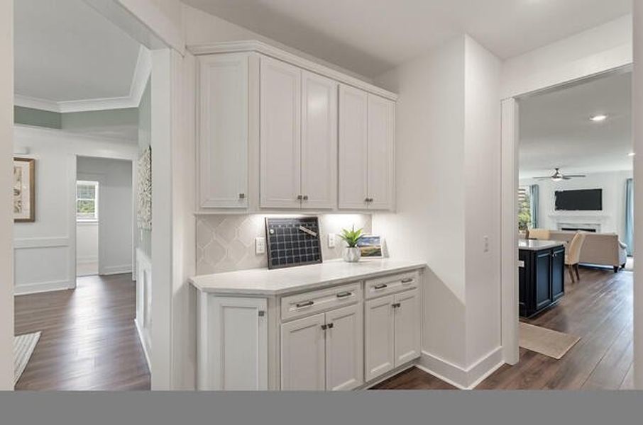 Furnished interior view inside a new home in , Huger (Image 28).