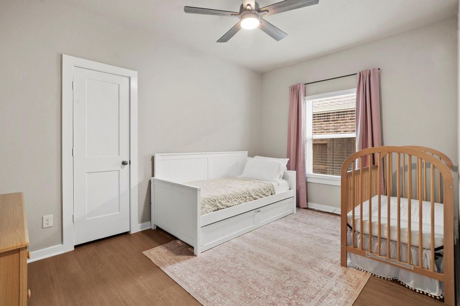 Secondary bedroom on first floor Secondary bedroom on first floor