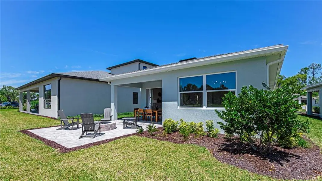 Exterior details and patio area of a home in Cresswind DeLand, Deland (Image 3). Exterior details and patio area of a home in Cresswind DeLand, Deland (Image 3).