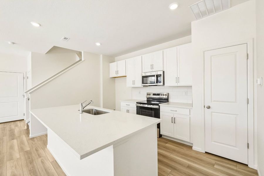 Furnished interior view inside a new home in Farmlore Villas, Brighton (Image 5).