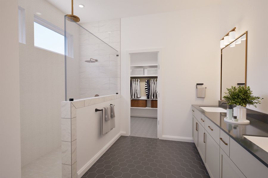 The Bluebonnet - Optional Super Shower