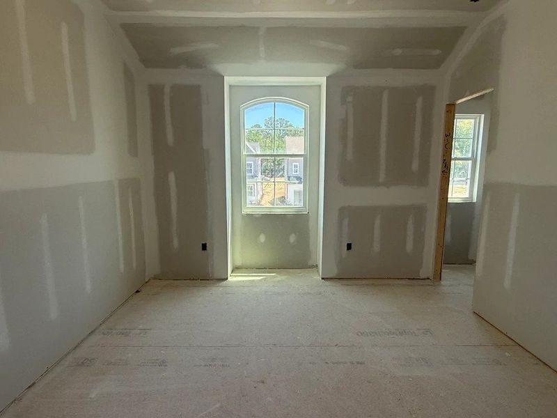 In-progress construction of a new home in The Point, Rolesville, NC (Image 23).