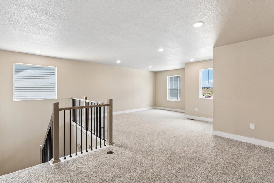 Spacious, unfurnished interior of a new home in Aspen Meadows, Colorado Springs (Image 30).