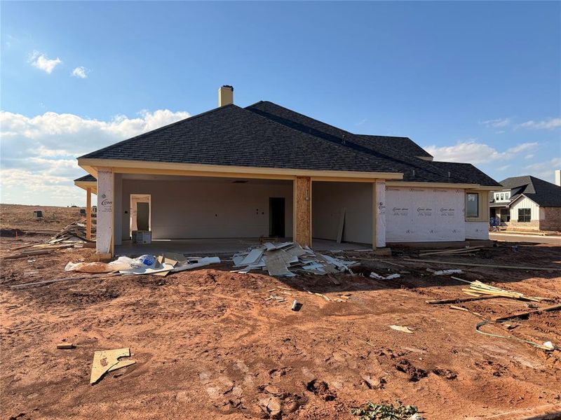 In-progress construction of a new home in , Abilene, TX (Image 11).