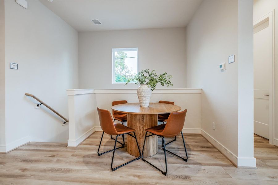 Furnished interior view inside a new home in Highland Gardens, Houston (Image 10).