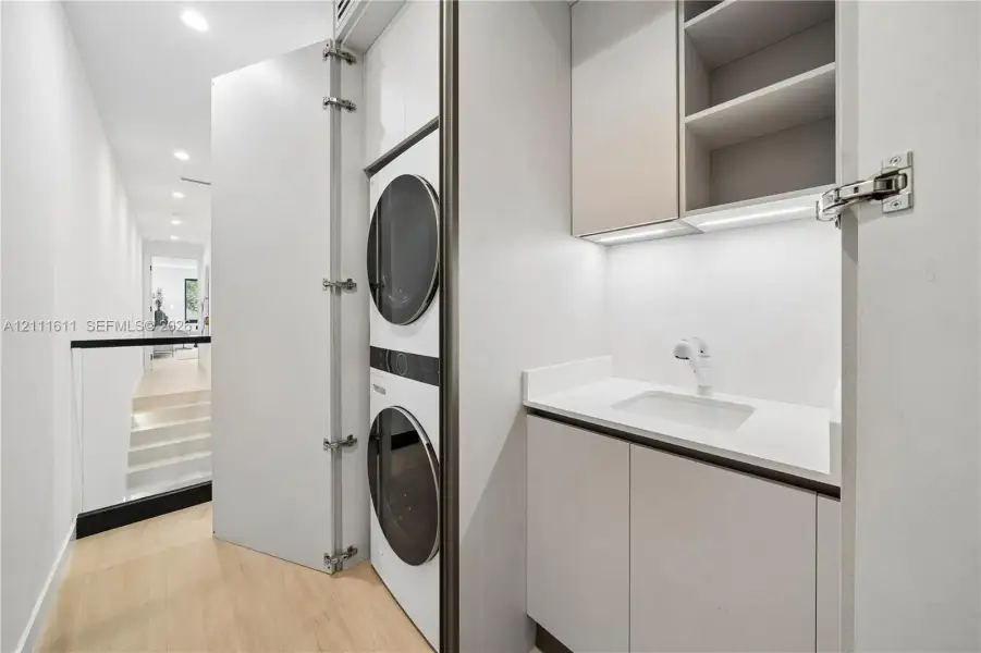 Furnished interior view inside a new home in , Miami (Image 19). Furnished interior view inside a new home in , Miami (Image 19).
