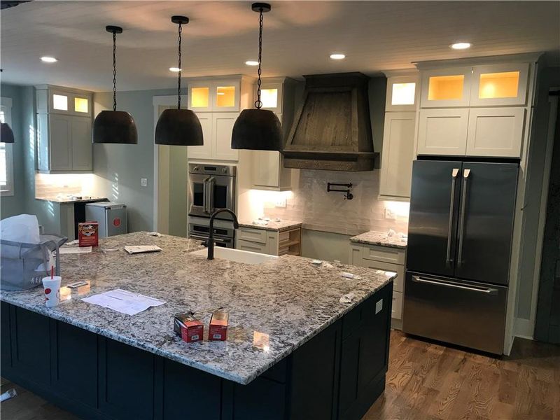 Furnished interior view inside a new home in , Powder Springs (Image 6). Furnished interior view inside a new home in , Powder Springs (Image 6).