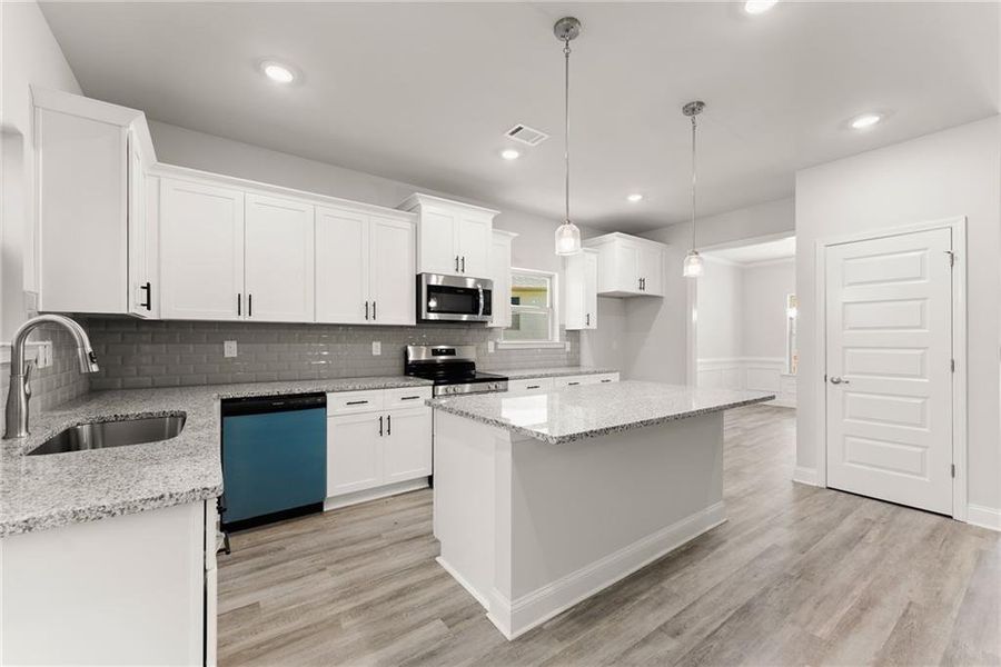 Furnished interior view inside a new home in Magnolia Villas, Cornelia (Image 6). Furnished interior view inside a new home in Magnolia Villas, Cornelia (Image 6).