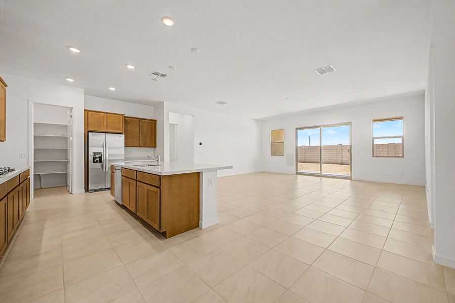 Furnished interior view inside a new home in Landmarke, San Tan Valley (Image 4). Furnished interior view inside a new home in Landmarke, San Tan Valley (Image 4).