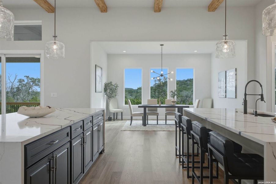 Furnished interior view inside a new home in , San Antonio (Image 37).