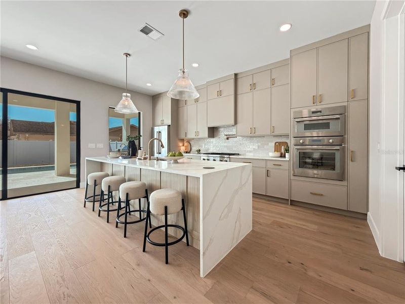 Furnished interior view inside a new home in College Park, Orlando (Image 78).