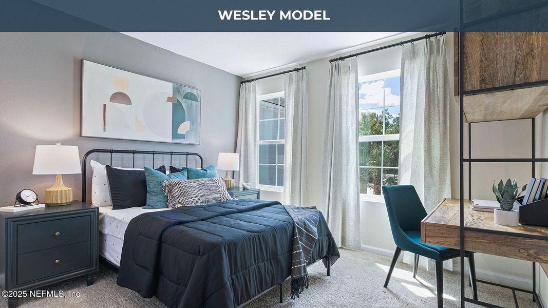 Furnished interior view inside a new home in Bridgewater, St. Augustine (Image 5). Furnished interior view inside a new home in Bridgewater, St. Augustine (Image 5).