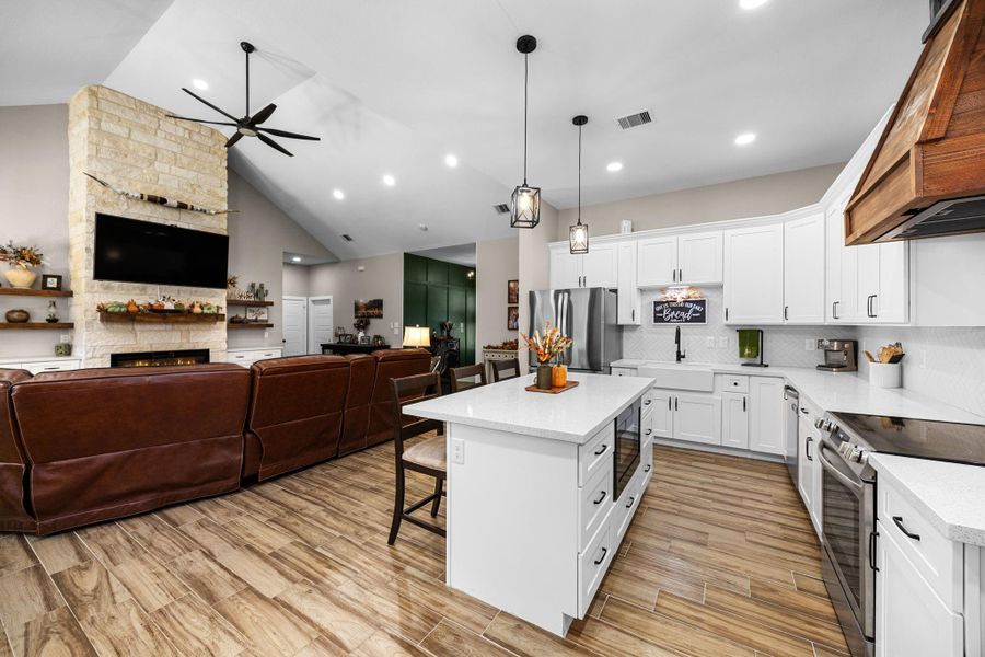 Furnished interior view inside a new home in , Plantersville (Image 10). Furnished interior view inside a new home in , Plantersville (Image 10).