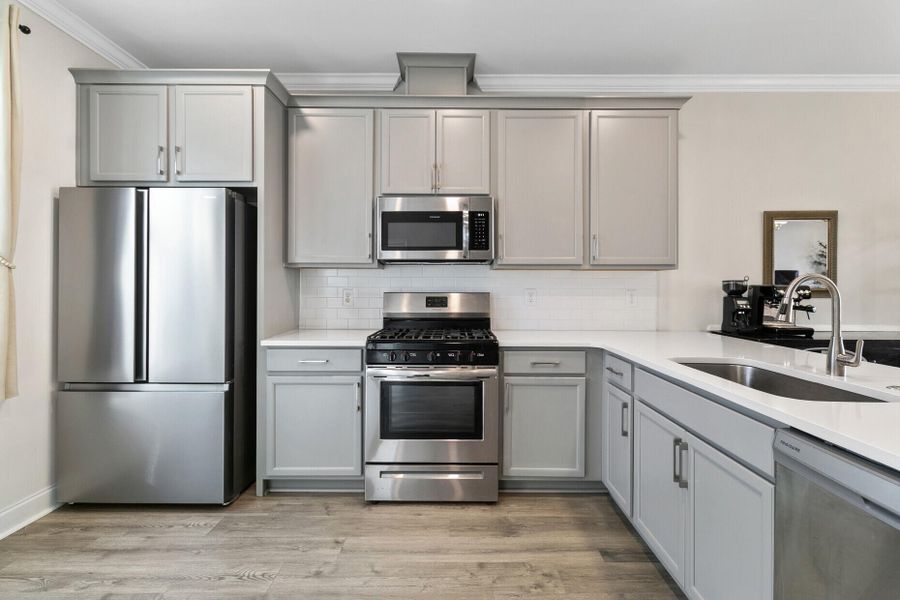 Furnished interior view inside a new home in , Summerville (Image 10).