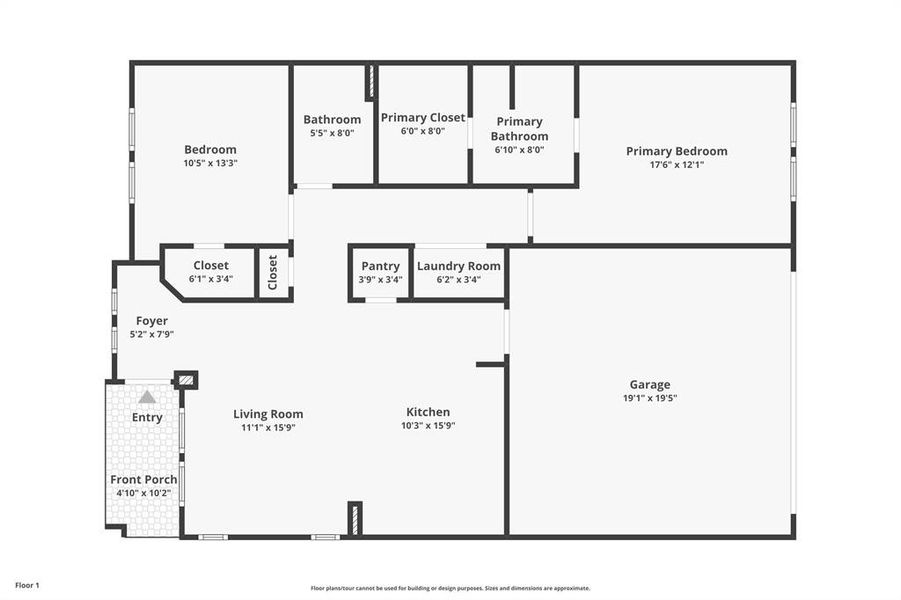 2D floor plan layout of this home in , McKinney, TX (Image 5).