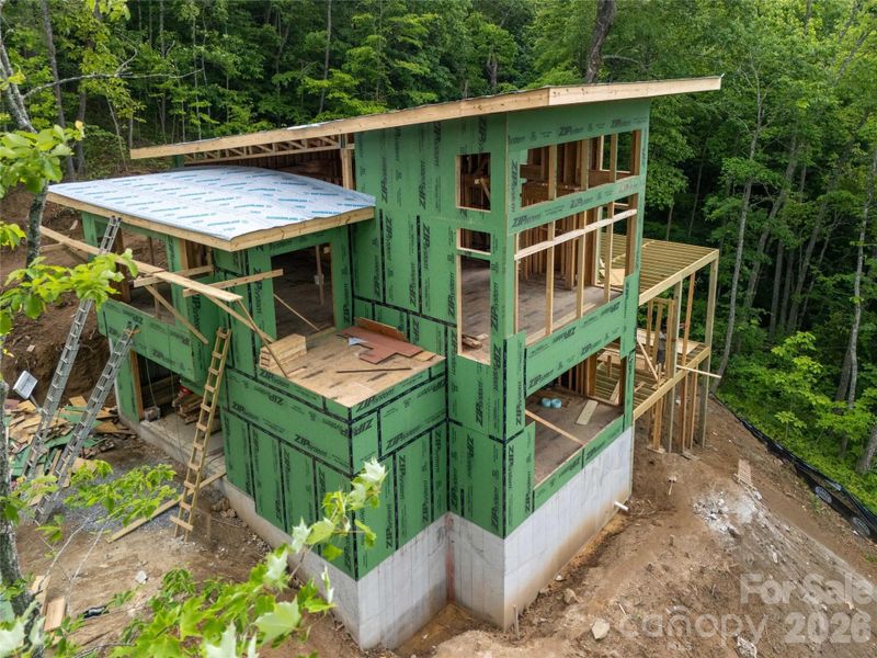 In-progress construction of a new home in , Tuckasegee, NC (Image 5). In-progress construction of a new home in , Tuckasegee, NC (Image 5).