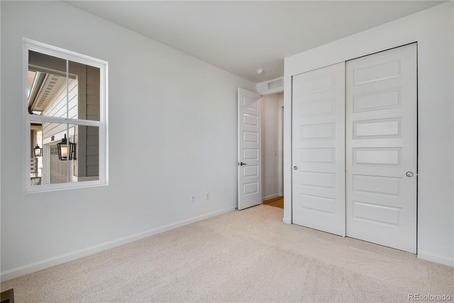 Spacious, unfurnished interior of a new home in Prelude at The Aurora Highlands, Aurora (Image 31). Spacious, unfurnished interior of a new home in Prelude at The Aurora Highlands, Aurora (Image 31).