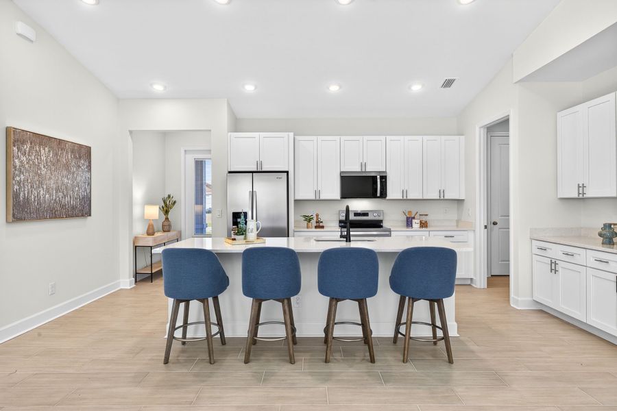 Representative furnished interior of a home built from the The Paradise Cove III by Sunlife Homes LLC in Cape Coral, Cape Coral (Image 18).
