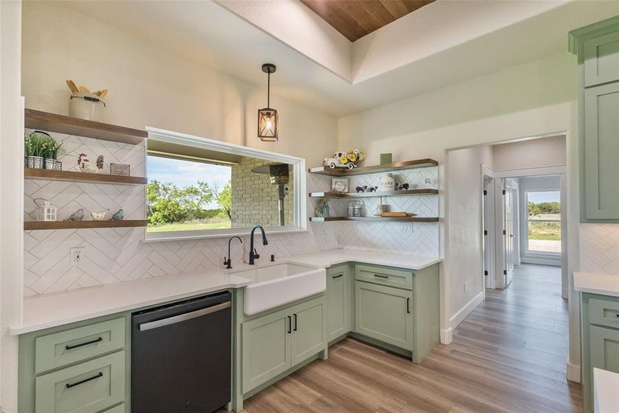 Furnished interior view inside a new home in , Ovalo (Image 11).