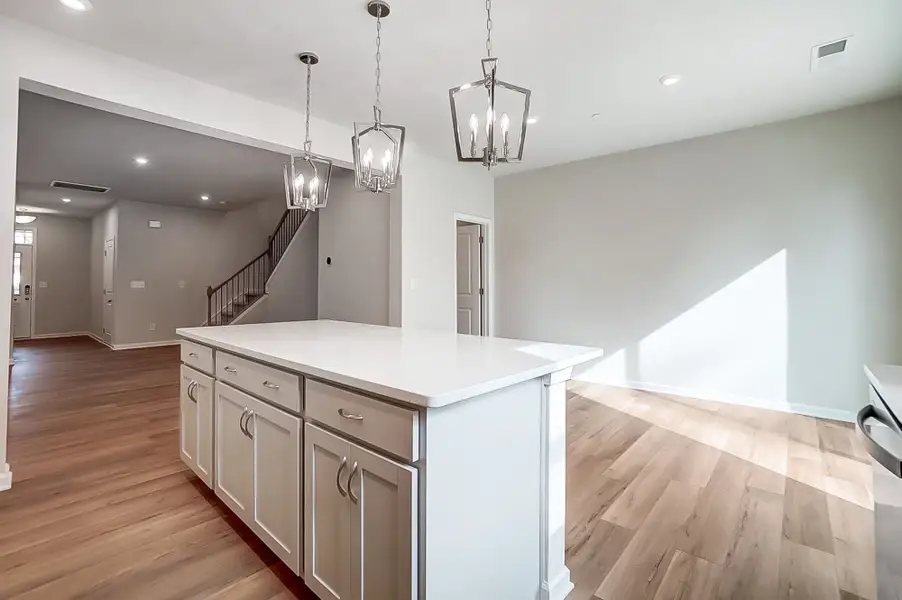 Kitchen with breakfast area