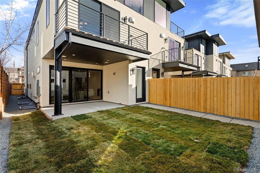 Exterior details and patio area of a home in , Denver (Image 25).