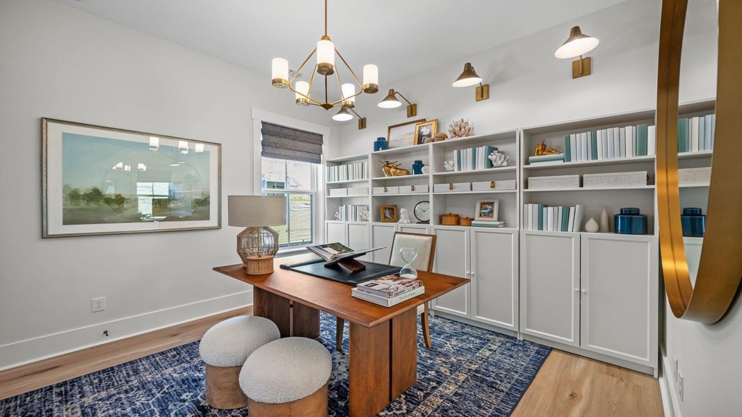 Furnished interior view inside a new home in , Summerville (Image 18). Furnished interior view inside a new home in , Summerville (Image 18).