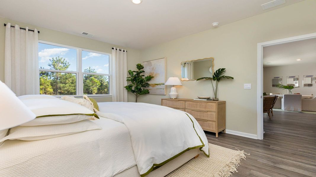 Furnished interior view inside a new home in The Forest at Black Bear, Longs (Image 7).