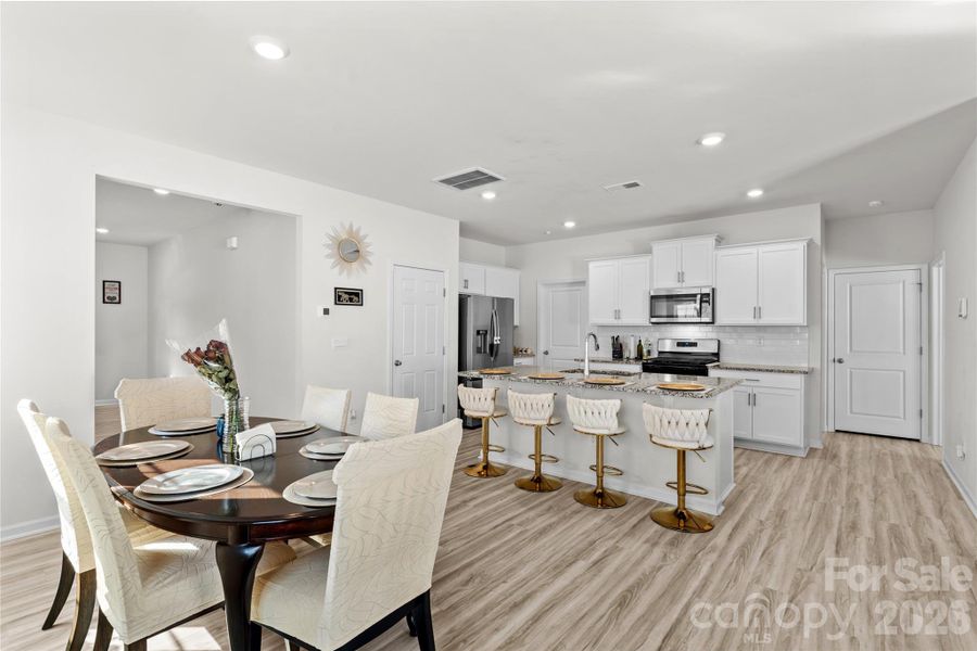 Furnished interior view inside a new home in Wallace Springs, Statesville (Image 6).