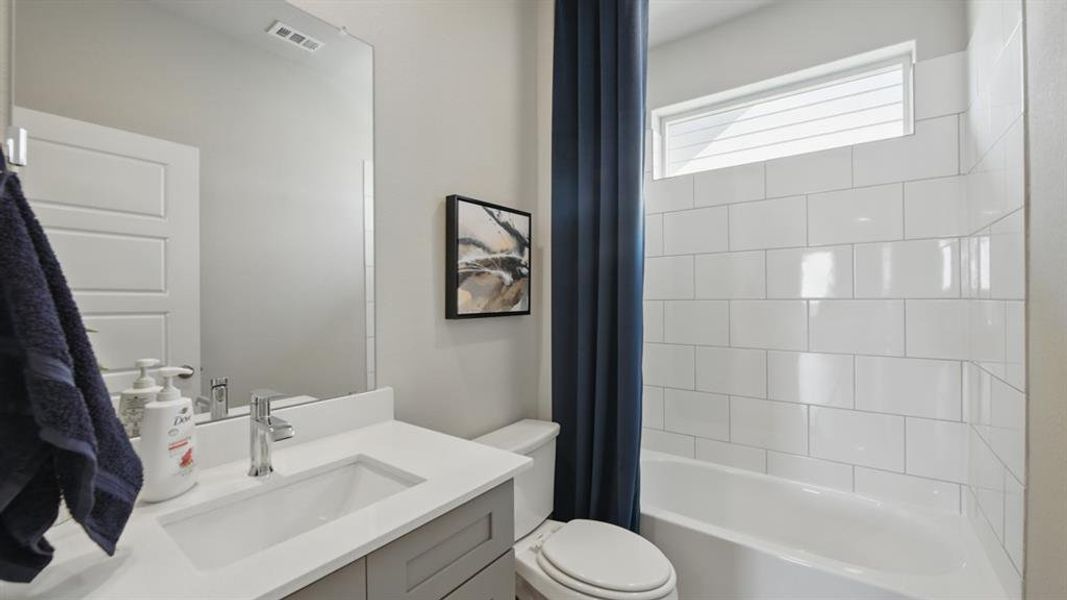 Furnished interior view inside a new home in Rock Creek West, Fort Worth (Image 19).