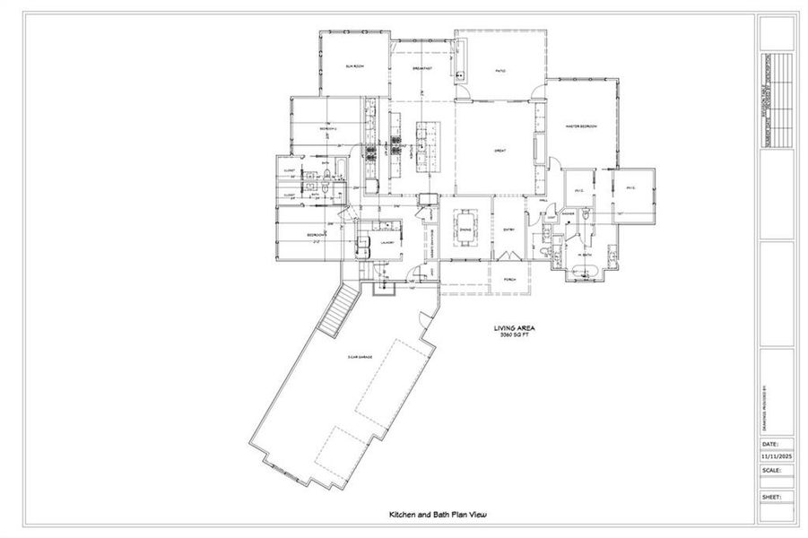 2D floor plan layout of this home in , Loganville, GA (Image 3).